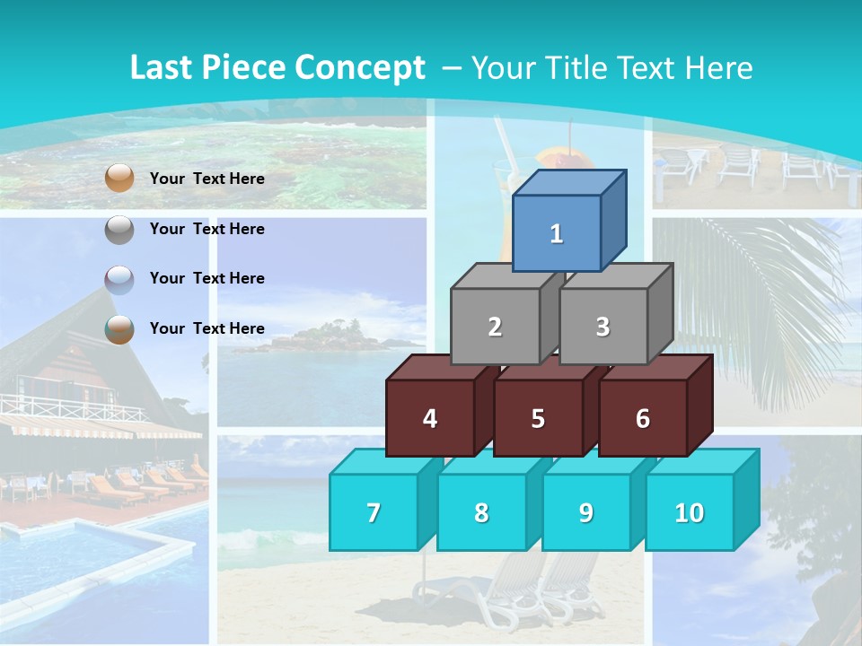 Collage Of Summer PowerPoint Template