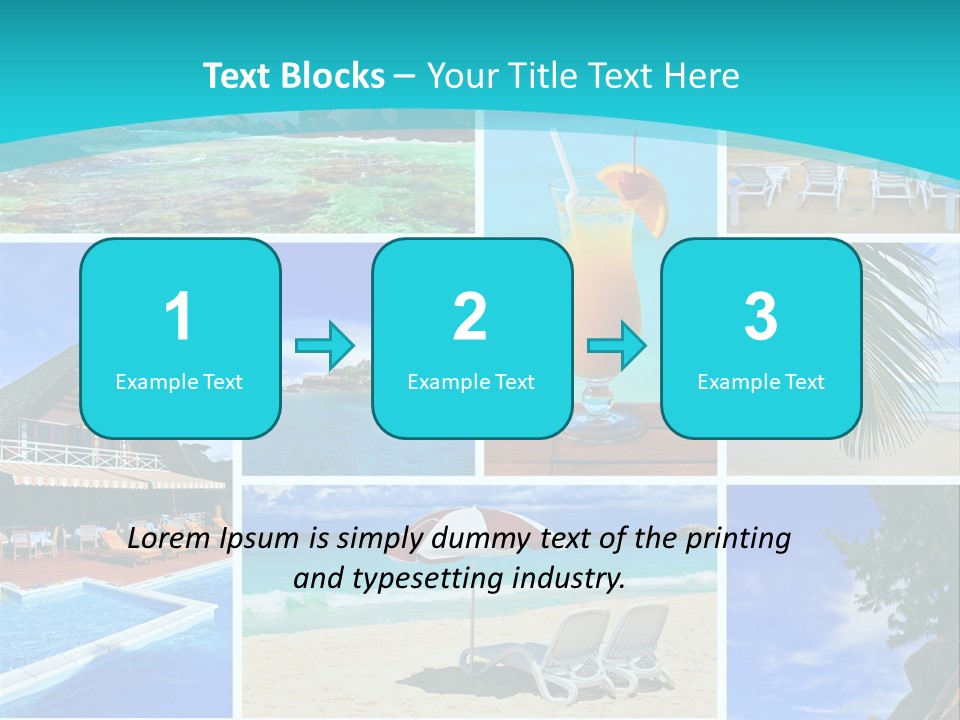 Collage Of Summer PowerPoint Template