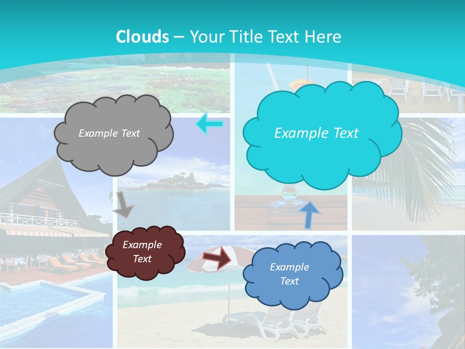 Collage Of Summer PowerPoint Template