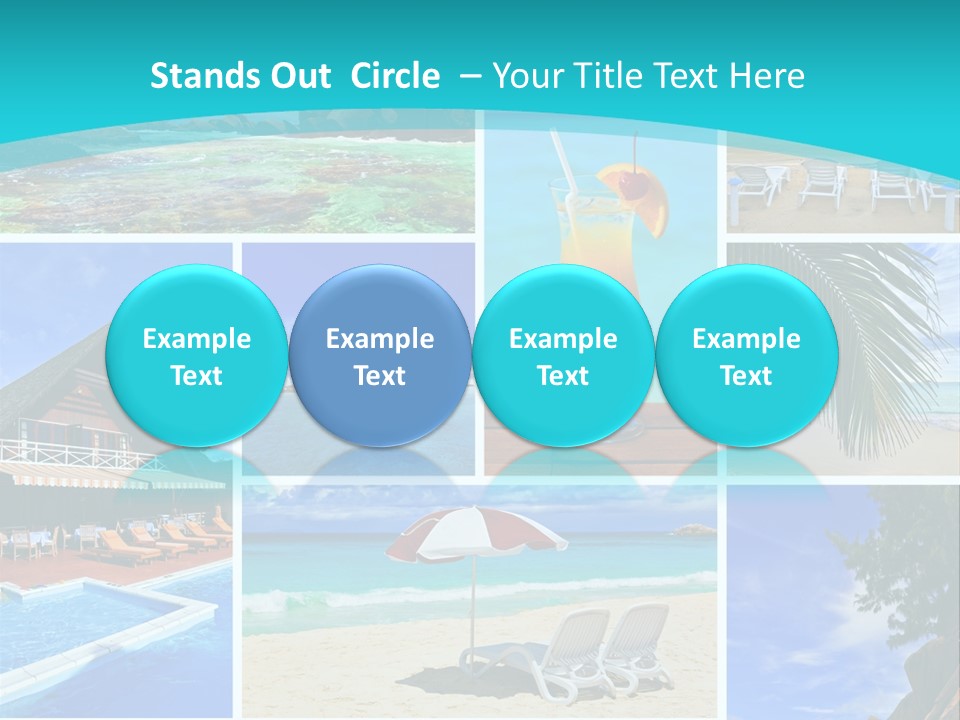 Collage Of Summer PowerPoint Template
