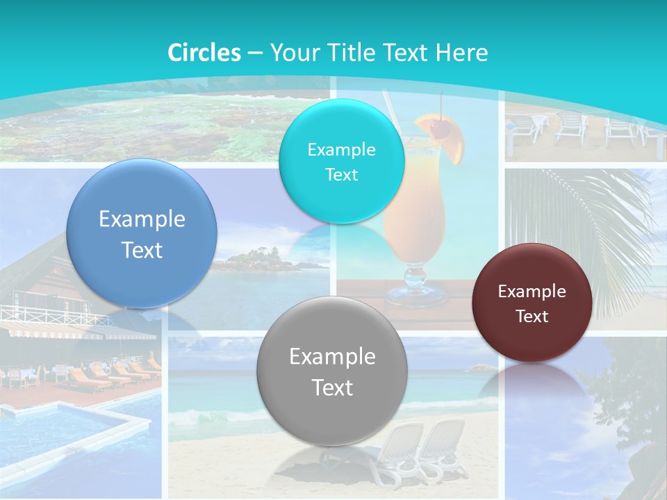 Collage Of Summer PowerPoint Template