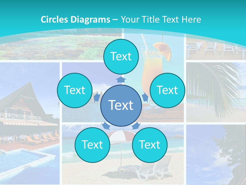 Collage Of Summer PowerPoint Template