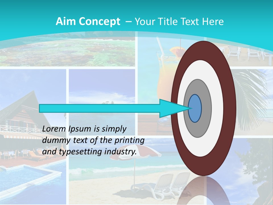 Collage Of Summer PowerPoint Template