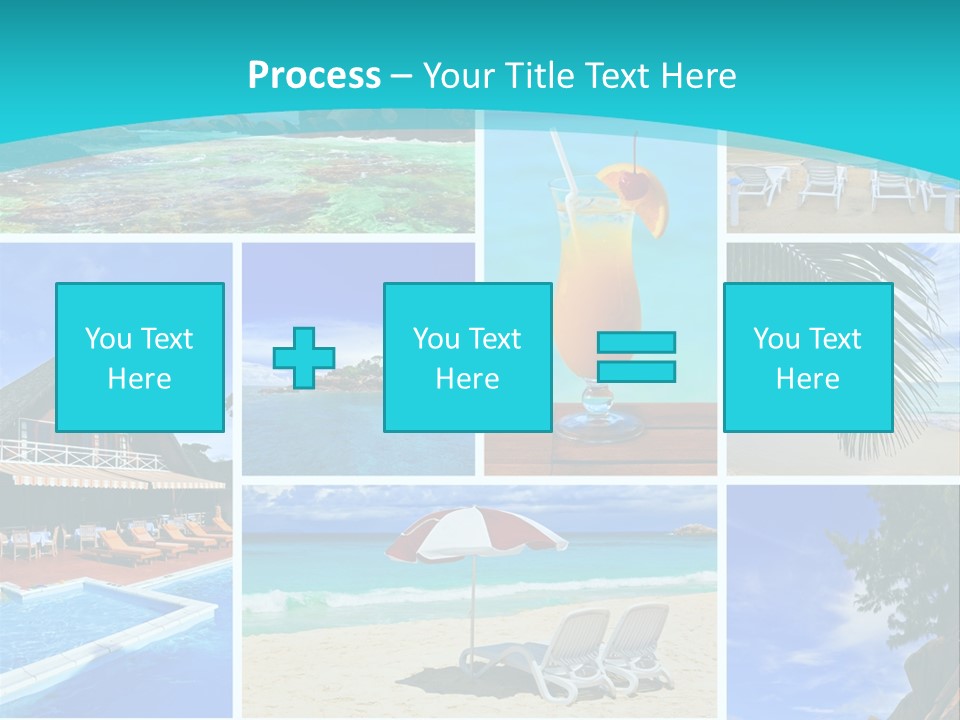 Collage Of Summer PowerPoint Template