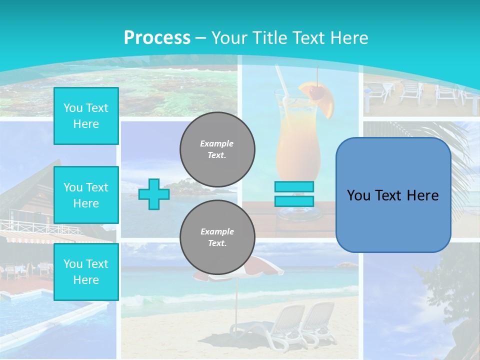 Collage Of Summer PowerPoint Template