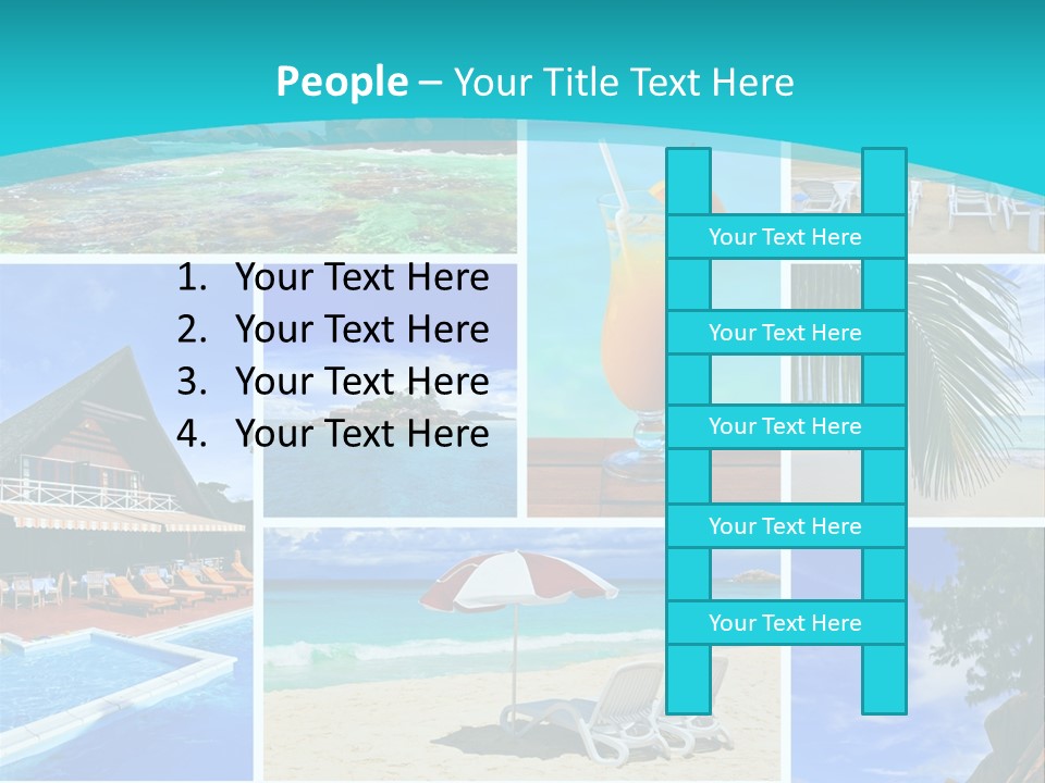 Collage Of Summer PowerPoint Template