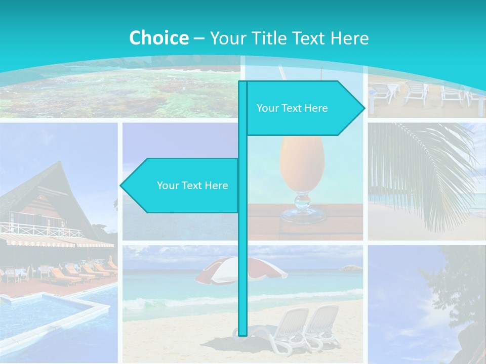 Collage Of Summer PowerPoint Template