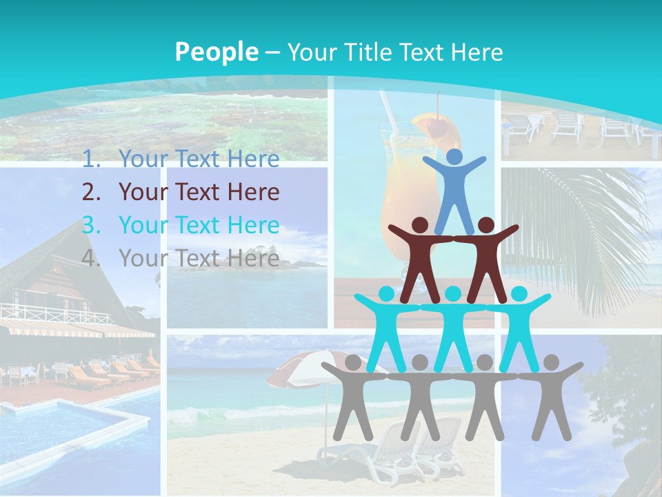 Collage Of Summer PowerPoint Template