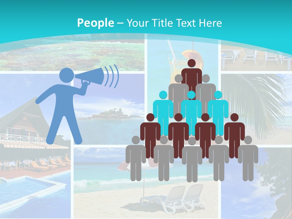 Collage Of Summer PowerPoint Template