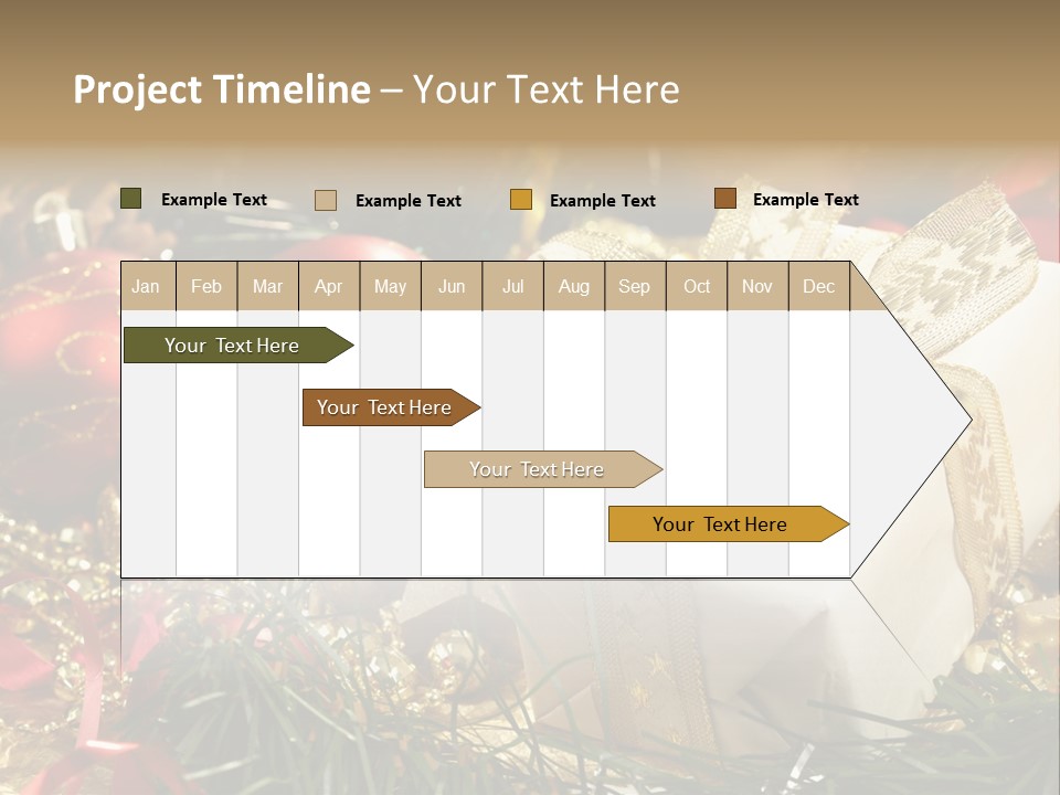 Beads Decorative Spangle PowerPoint Template