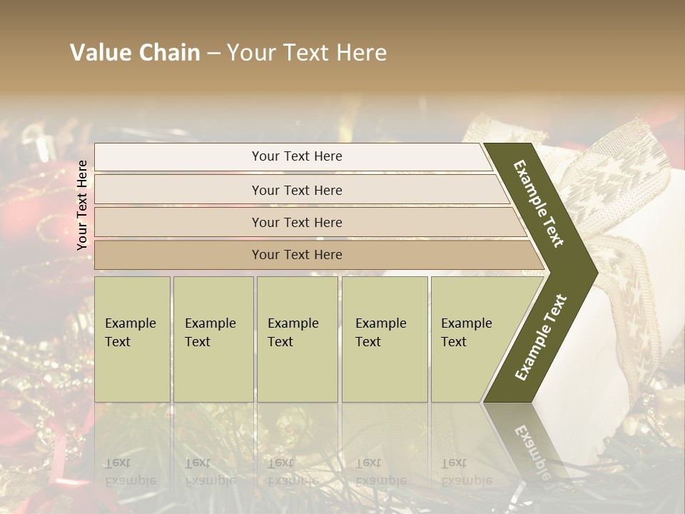 Beads Decorative Spangle PowerPoint Template