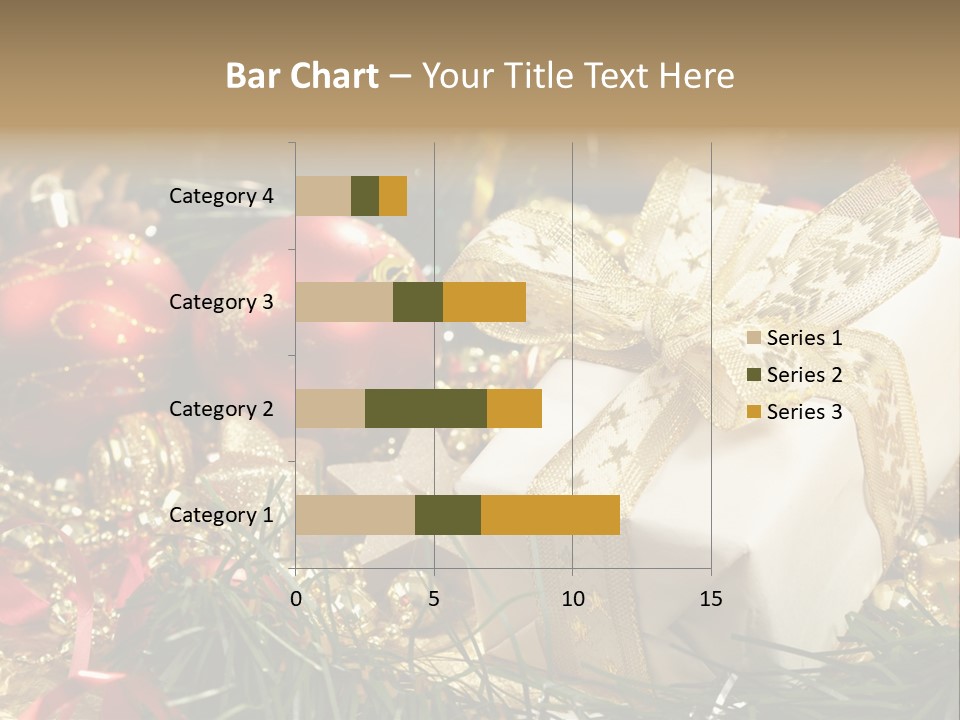 Beads Decorative Spangle PowerPoint Template