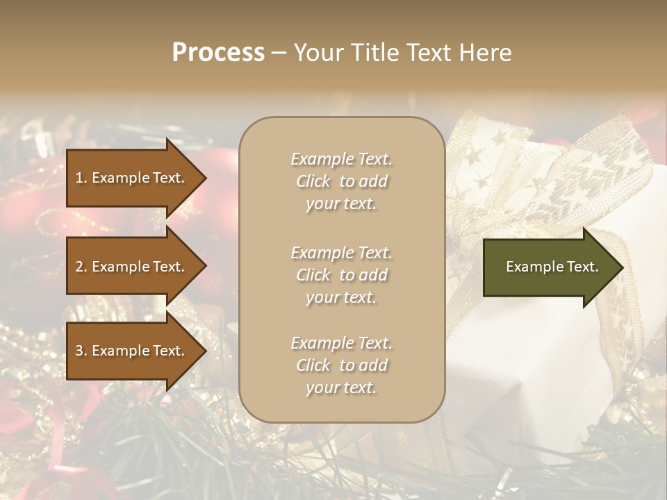Beads Decorative Spangle PowerPoint Template