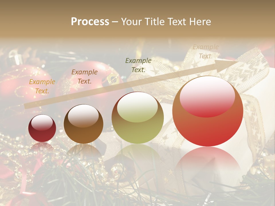 Beads Decorative Spangle PowerPoint Template