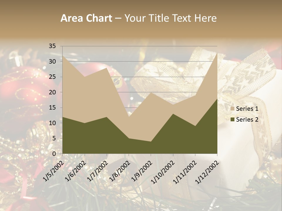 Beads Decorative Spangle PowerPoint Template