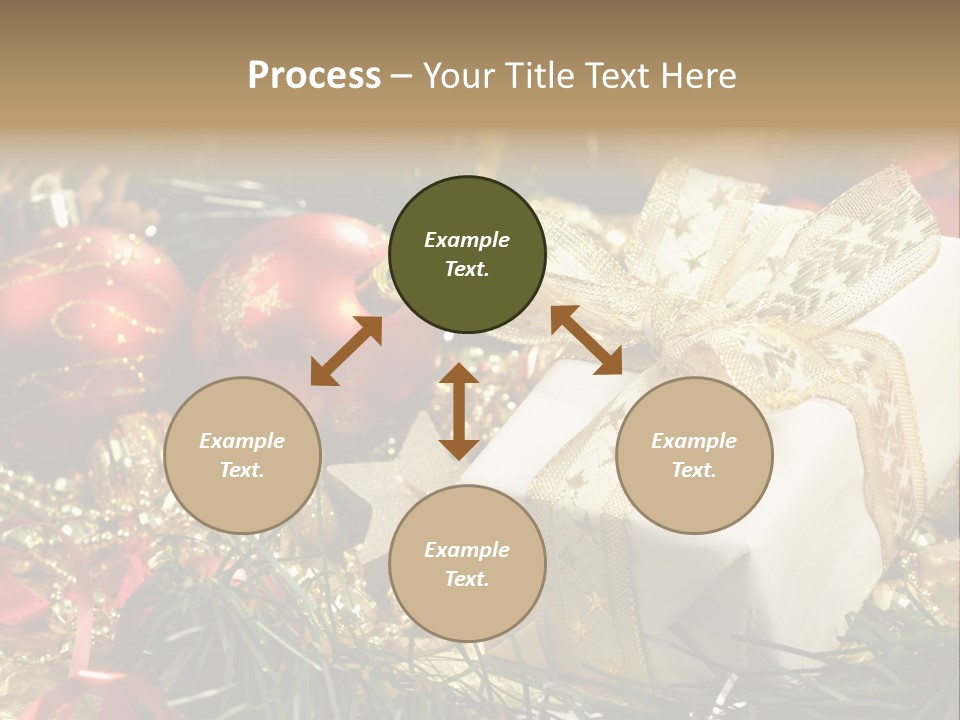 Beads Decorative Spangle PowerPoint Template