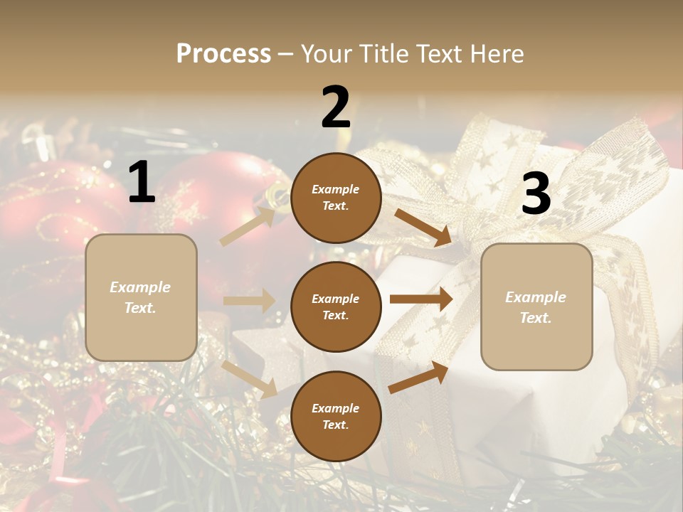 Beads Decorative Spangle PowerPoint Template