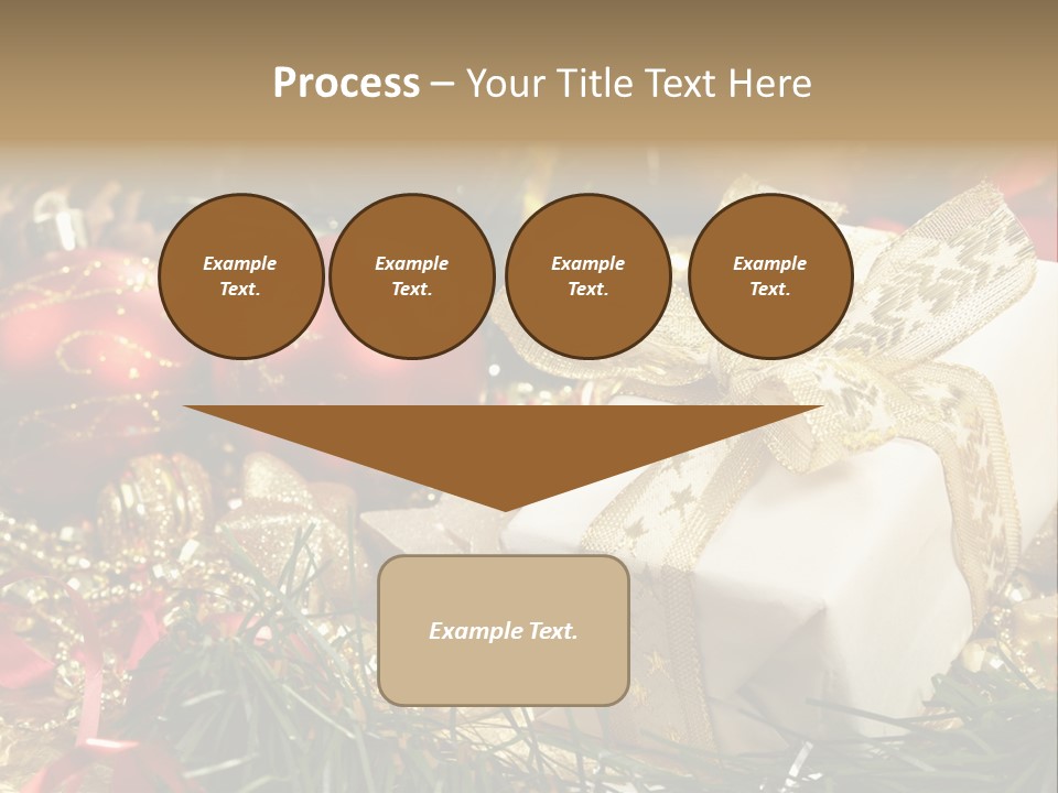 Beads Decorative Spangle PowerPoint Template