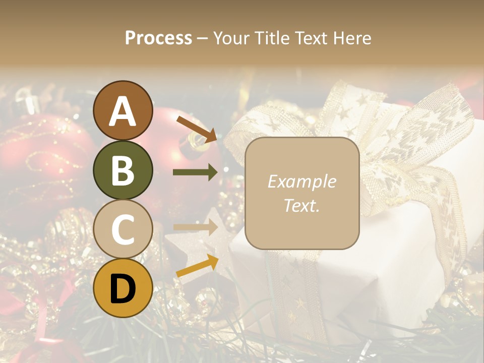 Beads Decorative Spangle PowerPoint Template