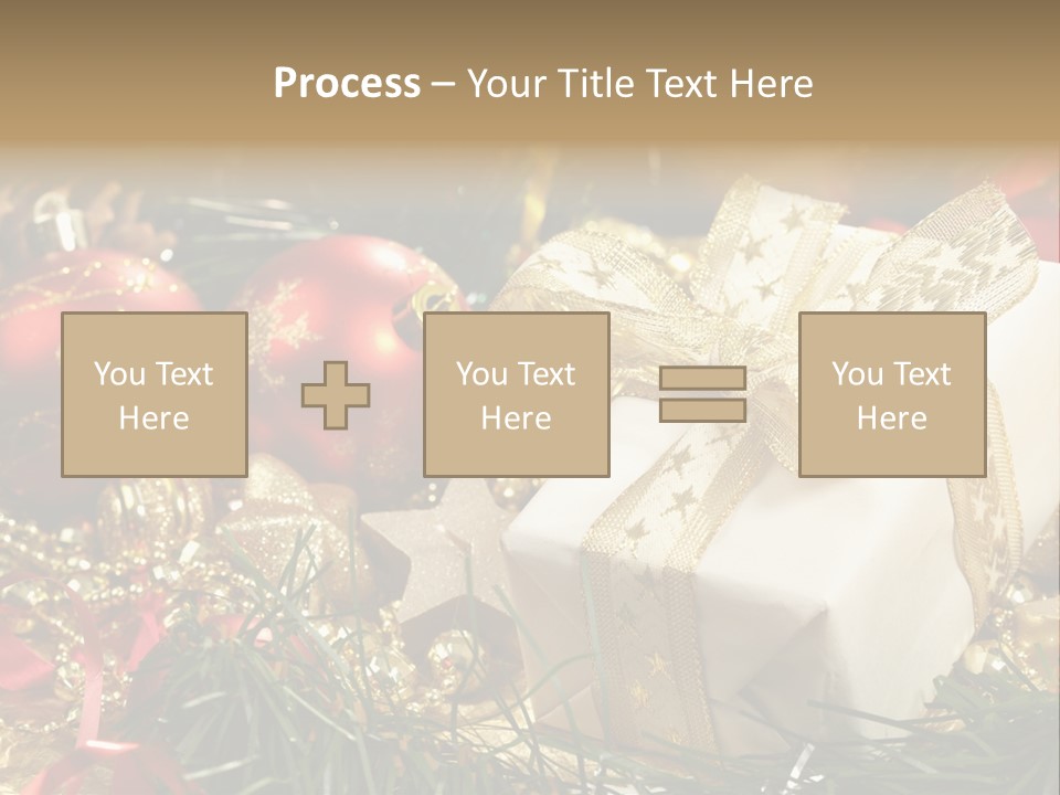 Beads Decorative Spangle PowerPoint Template