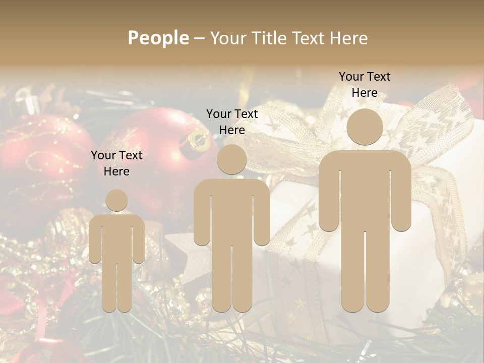 Beads Decorative Spangle PowerPoint Template