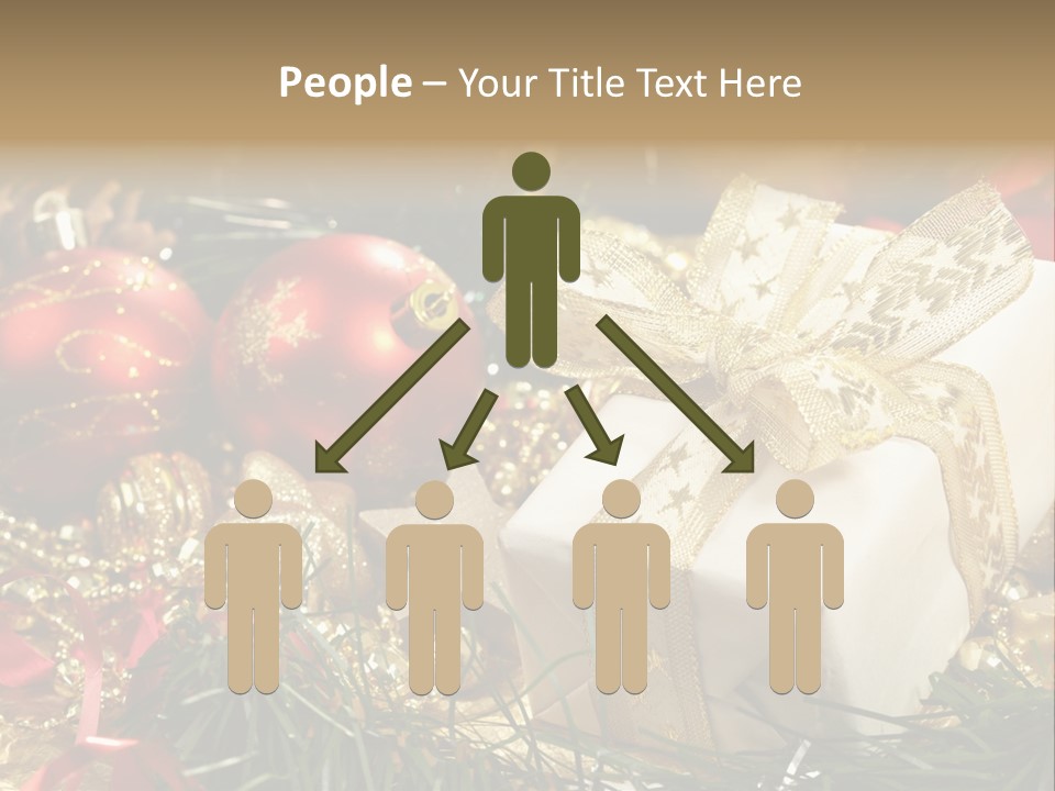 Beads Decorative Spangle PowerPoint Template