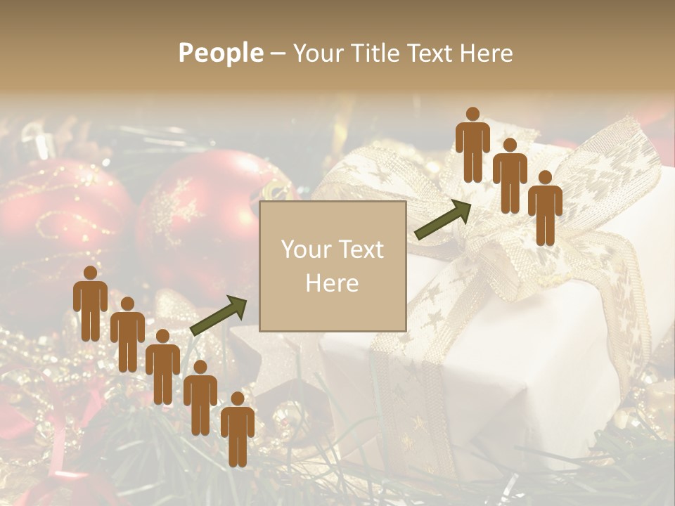 Beads Decorative Spangle PowerPoint Template