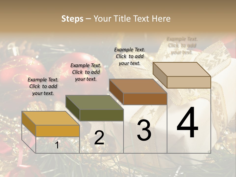 Beads Decorative Spangle PowerPoint Template