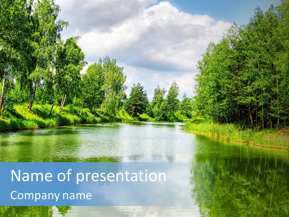 Green Nature PowerPoint Template