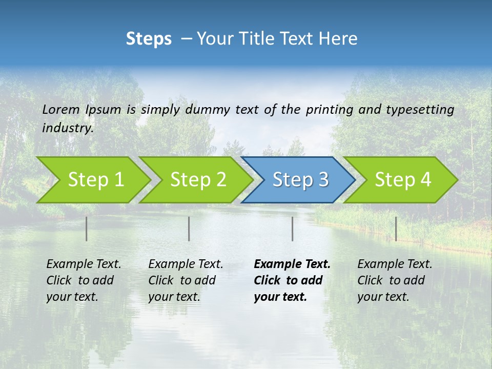 Green Nature PowerPoint Template