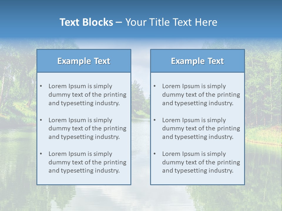 Green Nature PowerPoint Template