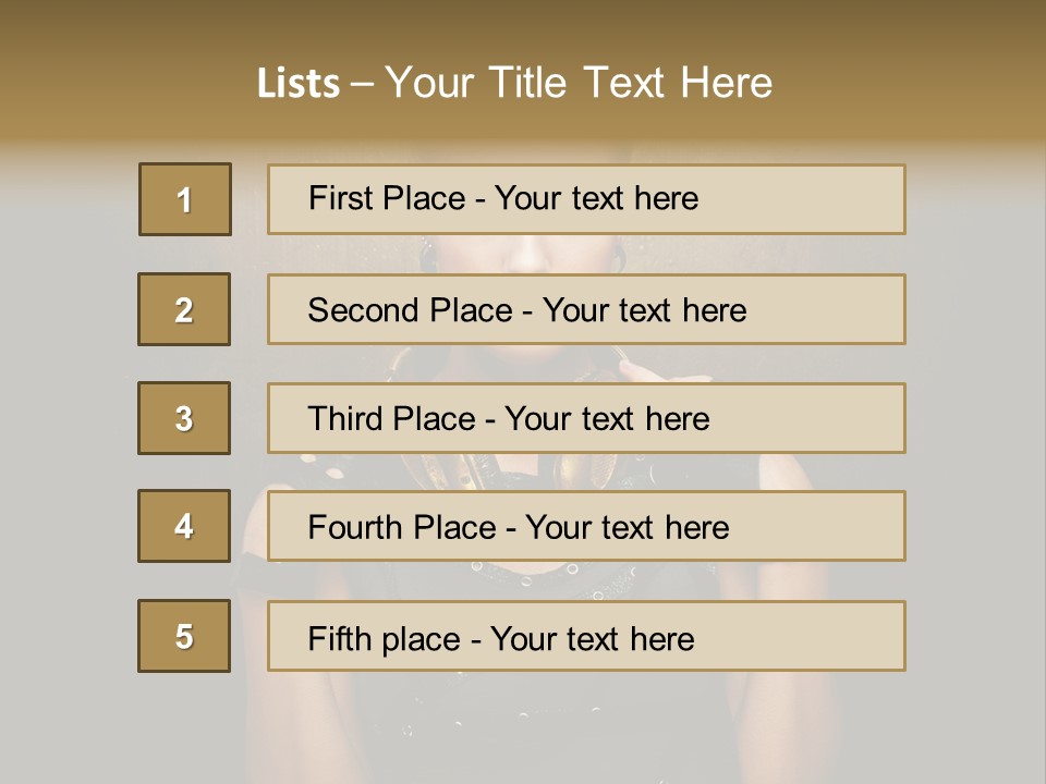 Punk Girl PowerPoint Template