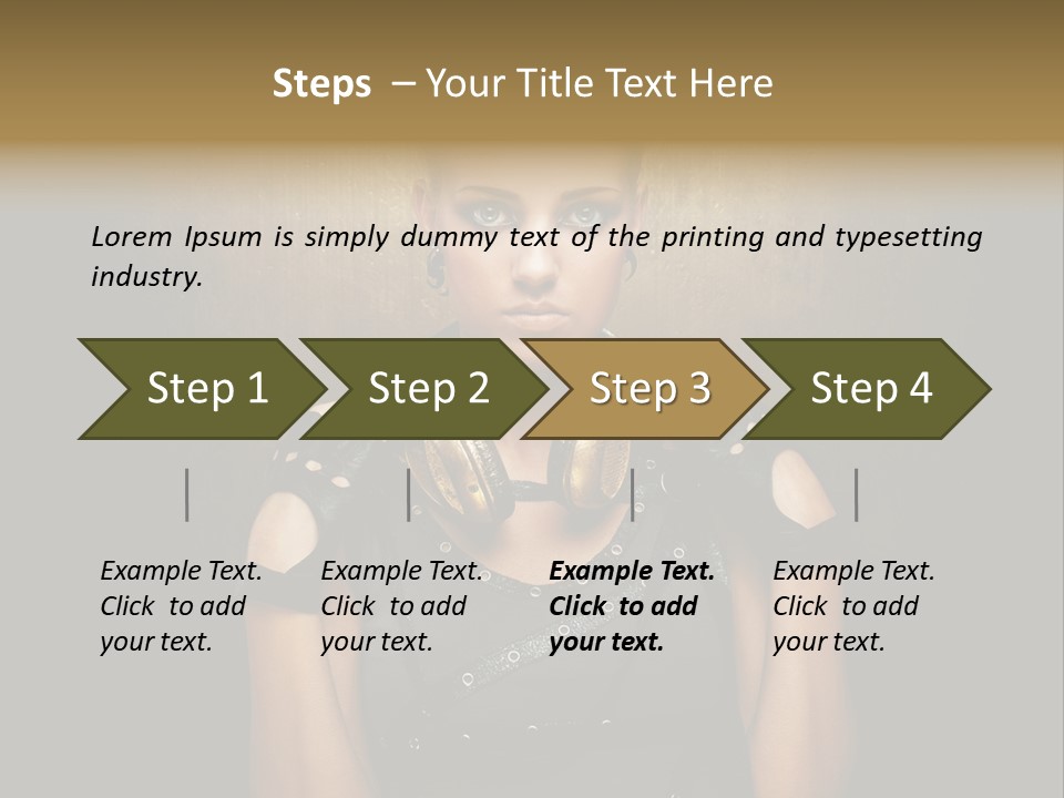 Punk Girl PowerPoint Template
