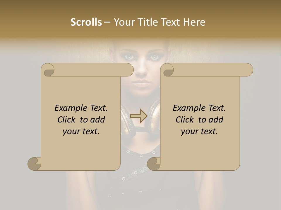 Punk Girl PowerPoint Template
