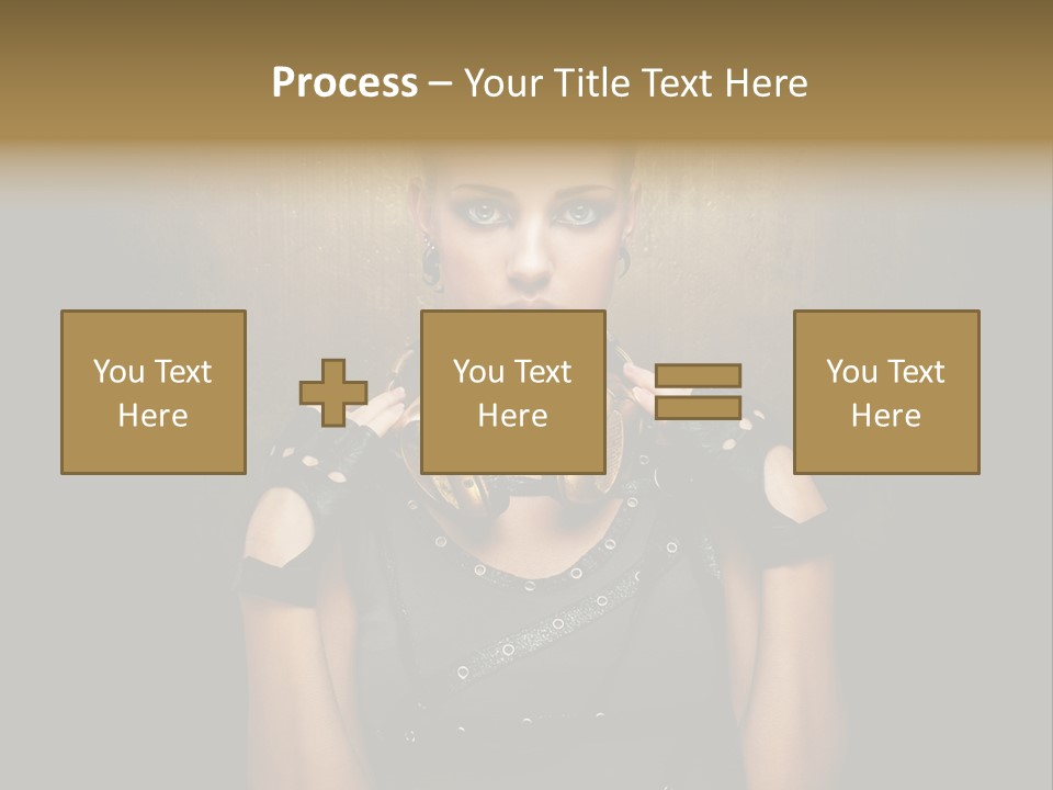 Punk Girl PowerPoint Template