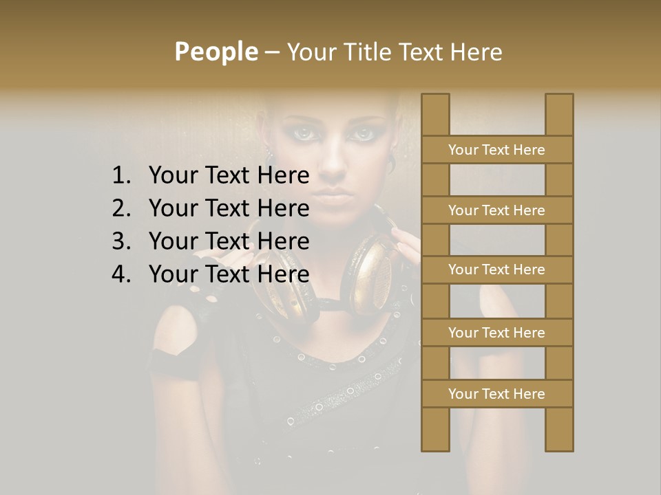 Punk Girl PowerPoint Template