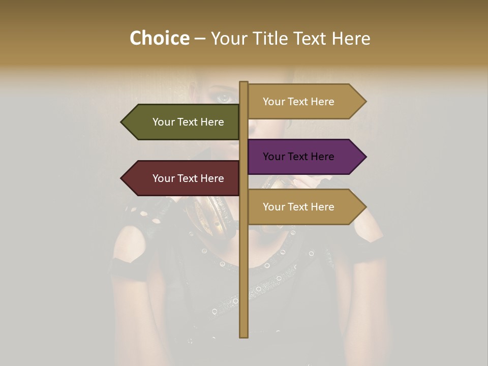 Punk Girl PowerPoint Template