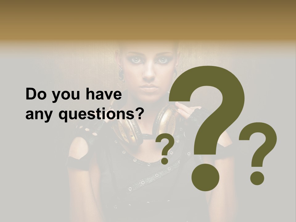 Punk Girl PowerPoint Template