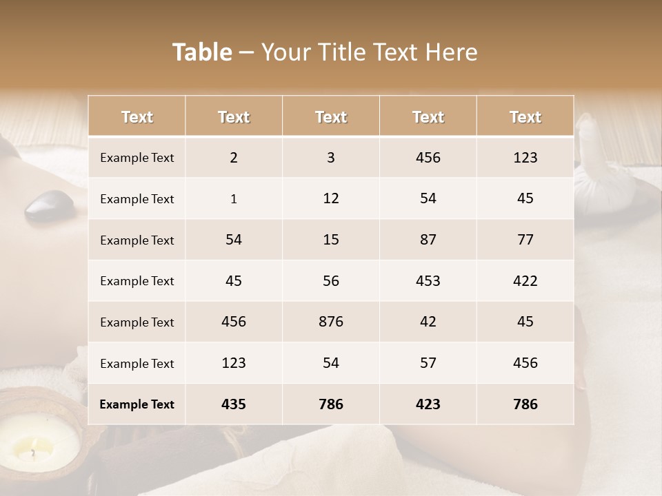 Wellbeing Spin Hot PowerPoint Template