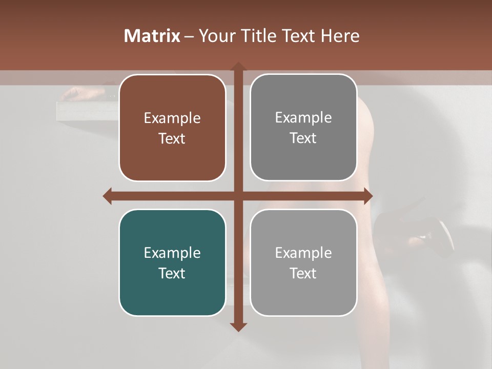 Figure Corporate People PowerPoint Template