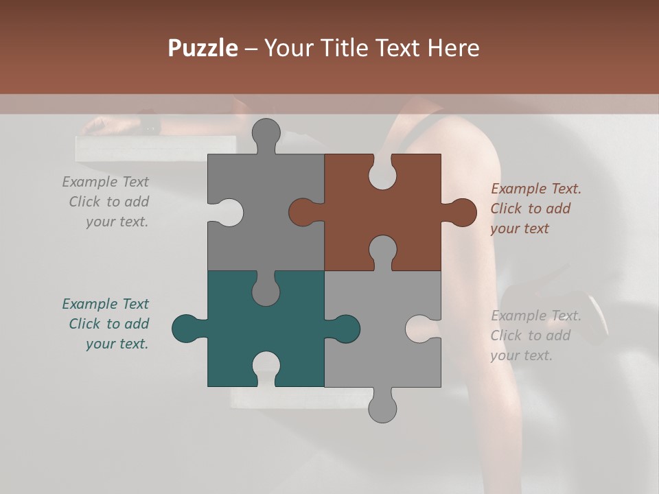 Figure Corporate People PowerPoint Template