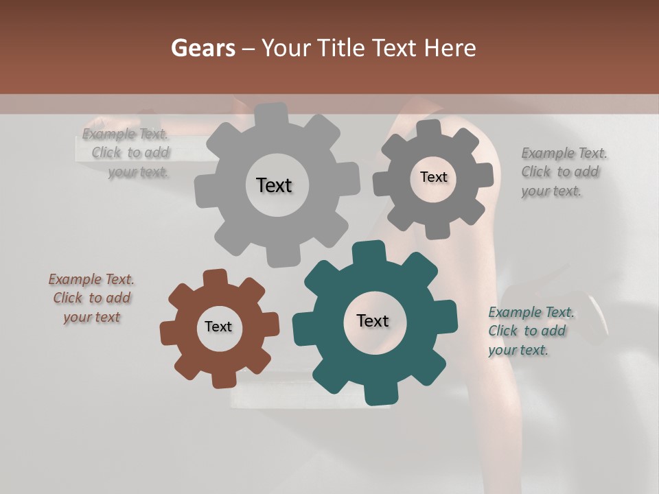 Figure Corporate People PowerPoint Template