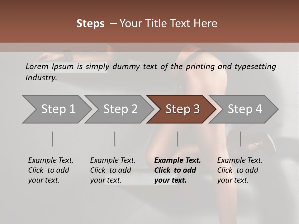 Figure Corporate People PowerPoint Template