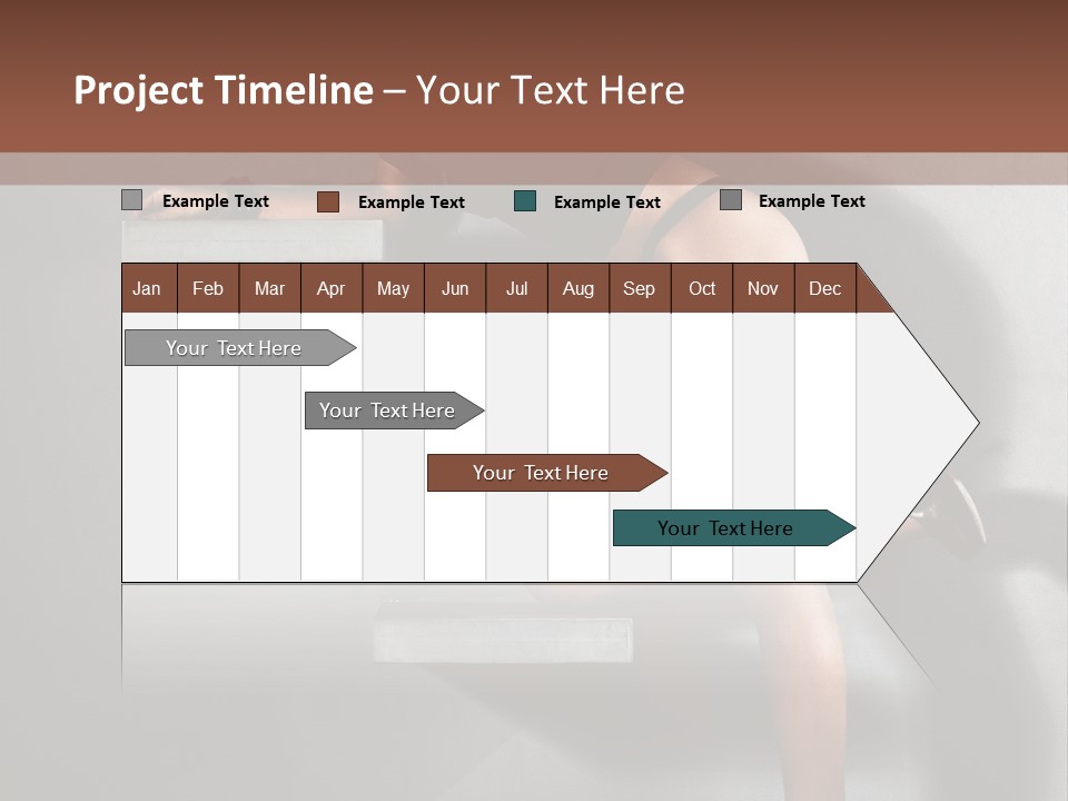 Figure Corporate People PowerPoint Template