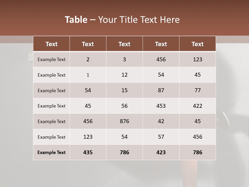 Figure Corporate People PowerPoint Template