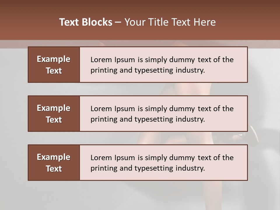 Figure Corporate People PowerPoint Template