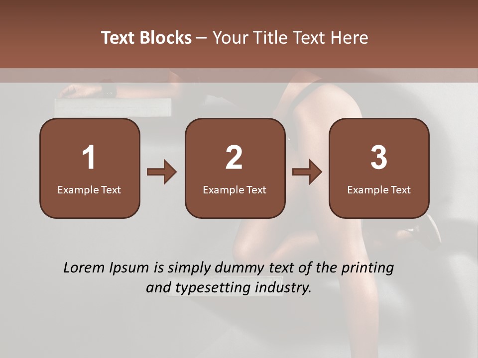 Figure Corporate People PowerPoint Template