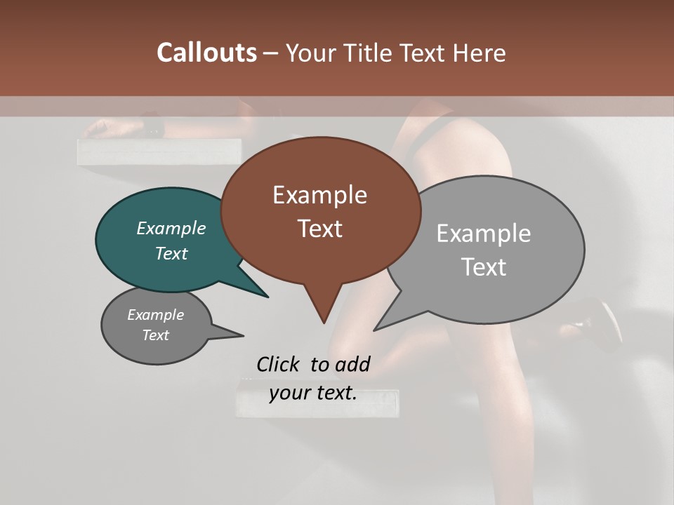 Figure Corporate People PowerPoint Template