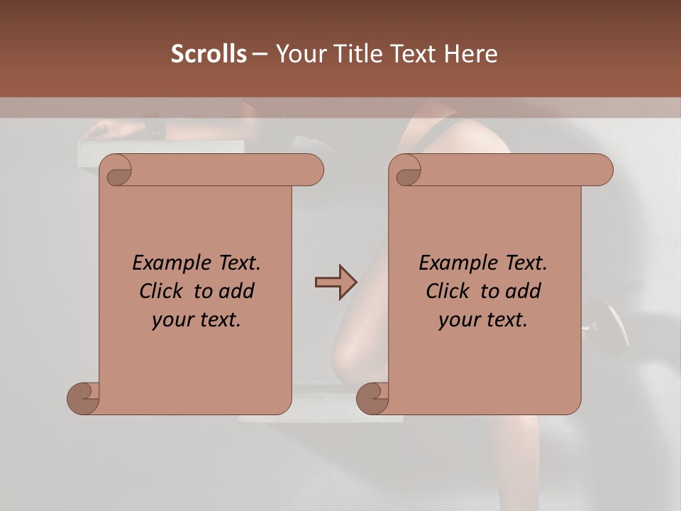 Figure Corporate People PowerPoint Template