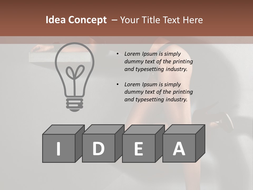 Figure Corporate People PowerPoint Template